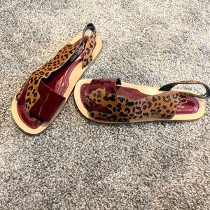 Jeffrey Campbell Free People Cheetah Jungle Mane Event Patent Fur